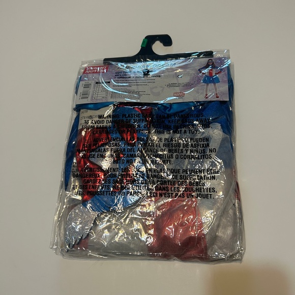 Marvel American Dream Kids Costume - Red, Blue, White Girls medium - Picture 2 of 6